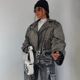 Women Cargo Pants Jeans Autumn Women Straight-Leg Pants