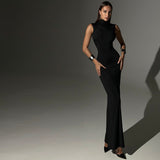 Women's Desses Sleeveless Dress Solid Color Long Dress for Women Summer