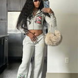 Women Co-Ord Set Women's Clothing Casual Street Printing