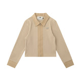 Women Long Sleeve Shirt Women's Spring and Autumn Casual Long Sleeve