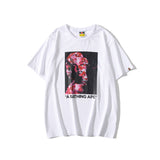 Bathing Ape T Shirt Teen Casual Camouflage Light and Shadow T-shirt Short Sleeve