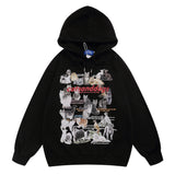 Men Hoodie Hoodie Men's Spring and Autumn Long Sleeve Loose Street Sweatshirt