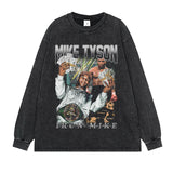 Mike Tyson T Shirt Boxer Retro Short Sleeve
