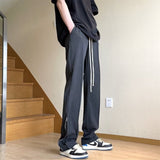 Men Sweatpants Casual Suit Pants Men's Summer Loose Straight