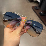 Chrome Hearts Sunglasses gradual change color sunglasses