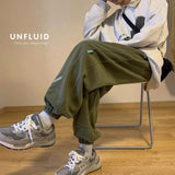 Men Sweatpants Velvet Pants Men's Winter Loose Sports Boys Casual Pants