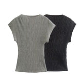 Women T-shirt Spring-Summer Top Women Casual Bottoming Shirt Women