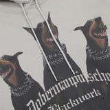 Men Hoodie Hound Printed Hoodie Hip Hop Loose Animal Dog Leisure Pullover Hoodie