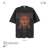 American vintage street T-shirt vintage loose for men and women
