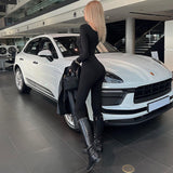 Women Jumpsuit Women's Winter Fashion Long-Sleeve Zipper Jumpsuit