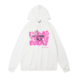Men Hoodie Five-Pointed Star Letter Printed Hoodie