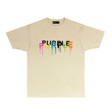 Purple Brand T Shirt Short Sleeve T-shirt Blouse