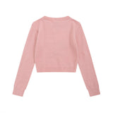 Women Sweater O-neck Short Knitwear Women's Casual Sweater