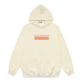 Men Hoodie Sunset Reflection Printed Hoodie Men's Ins Loose