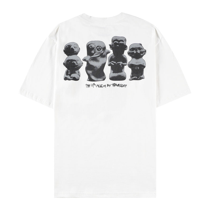 Travis Scott T-Shirt TRAVIS SCOTT CACTUS JACK Loose Crew Neck Short Sleeve