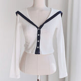 Women's Long Sleeve Shirt V-neck Top Women's Short Long Sleeve