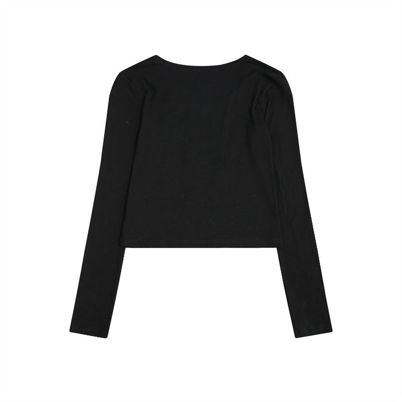 Women Long Sleeve T-Shirt Printed Long Sleeve T-shirt Women's Spring and Autumn Casual