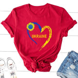 Ukraine Sunflower T-shirt Vintage Ukrainian Lovers Print