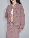 Unisex Pants Autumn Retro Denim