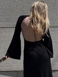 Women Sweater Dress Dress Knitted Thin Autumn Winter Long Dress