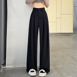 Palazzo Pants Autumn Loose Wide Leg Pants High Waist Casual
