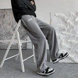 Men Sweatpants Corduroy Pants Men's Loose Casual