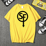 Sally Face T Shirts Adventure Puzzle Solving Men and Women Same Style Summer Loose Short Sleeves