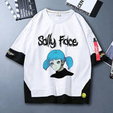 Sally Face T Shirts Anime Adventure Puzzle Sally Face