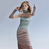 Women Desses Dress Women's Summer Pneumothorax Skirt