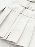 Women Skirt Autumn Zipper