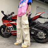 Men Sweatpants Casual Pants Men's Summer Drawstring Jogger Pants Loose