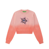 Women Sweater Short Sweater Women's Spring and Autumn round Neck Casual Sweater
