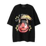 Men T Shirt Hiohip Short Sleeve T-shirt Men and Women Casual