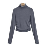 Women's T-Shirt Spring and Autumn Undershirt Women's T-shirt Top