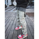 Men Sweatpants Overalls Trousers Loose Casual Pants