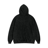 Men Long Sleeve Shirt Personality Letter Graffiti Hooded Sweater Men's and Women's Hip Hop Style Hoodie