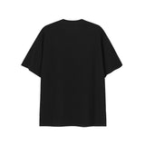Men's T Shirt Short-Sleeved T-shirt Men's and Women's Hiphop High Street Loose Top