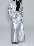 Unisex Jacket Fall Retro Workwear Skirt Women's Clothing