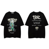 Men T Shirt Printed round Neck Short Sleeve T-shirt Baby Boy and Girl Summer Loose