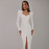 Women Desses Fall Women's Clothing Long Sleeve Dress