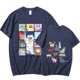 Cotton The Eras Tour Cat Edition Printed T-Shirt
