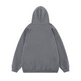 Men Hoodie Hooded Sweater Men's Spring and Autumn Graffiti Letter Printed Long Sleeve Loose Sports Pullover