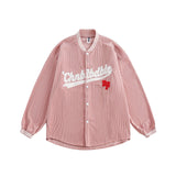 Unisex Jacket Fall Letter Print Jacket Women's Clothing
