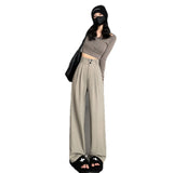 Palazzo Pants Women's Wide-Leg Pants Spring and Autumn Pants Straight Casual
