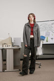 Unisex Jacket Fall Lapels Coat Leather Women's Clothing