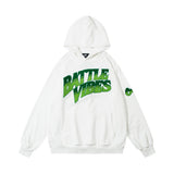 Men Hoodie Letter Hooded Sweater Men's Spring and Autumn Loose Casual Long Sleeves