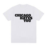 Chief Keef T Shirt Rapper Chief Keef Chicago Hates You Same Style T-shirt Men F