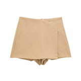 Women Skirt Fall Women's Clothing High Waist Design Shorts