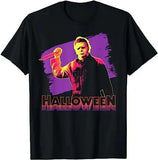 Michael Myers T Shirt Men Fashion T-shirt Cotton Tshirt Kids