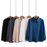 Women T-Shirt Autumn Korean Style All-Matching Casual Shirt